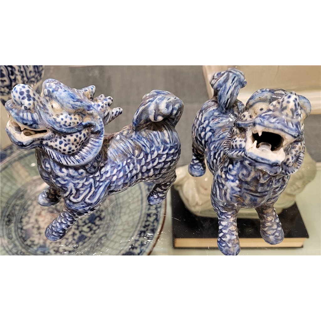 Danny's Fine Porcelain Home Decor Danny's Fine Porcelain Lion -Smaller-Pair 50826