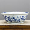 Danny's Fine Porcelain Home Decor Danny's Fine Porcelain Lotus Lip Round Basin- Classic Blue And White 50362