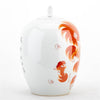 Danny's Fine Porcelain Home Decor Danny's Fine Porcelain MELON JAR -RED LION 51093