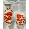 Danny's Fine Porcelain Home Decor Danny's Fine Porcelain MELON JAR -RED LION 51093