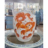 Danny's Fine Porcelain Home Decor Danny's Fine Porcelain MELON JAR -RED LION 51093