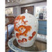 Danny's Fine Porcelain Home Decor Danny's Fine Porcelain MELON JAR -RED LION 51093