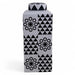 Danny's Fine Porcelain Home Decor Danny's Fine Porcelain Mod Geometry Jarrectangular Lidded Jar Featuring Bold - CLOSEOUT SAMPLE SALE