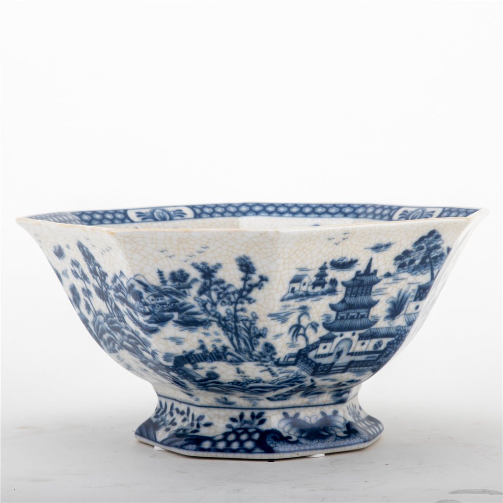 Danny's Fine Porcelain Home Decor Danny's Fine Porcelain Octagonal Basin-Blue Willow 14264