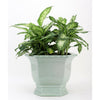 Danny's Fine Porcelain Home Decor Danny's Fine Porcelain Octagonal Footed Planter - Light Green (large)