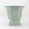 Danny's Fine Porcelain Home Decor Danny's Fine Porcelain Octagonal Footed Planter - Light Green (large)