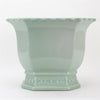 Danny's Fine Porcelain Home Decor Danny's Fine Porcelain Octagonal Footed Planter - Light Green (large)