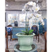 Danny's Fine Porcelain Home Decor Danny's Fine Porcelain Octagonal Footed Planter - Light Green (large)