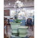 Danny's Fine Porcelain Home Decor Danny's Fine Porcelain Octagonal Footed Planter - Light Green (large)