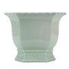 Danny's Fine Porcelain Home Decor Danny's Fine Porcelain Octagonal Footed Planter - Light Green (large)