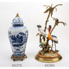 Danny's Fine Porcelain Home Decor Danny's Fine Porcelain Octagonal Lidded Jar With Bronze Ormolu- Blue Willow 60370