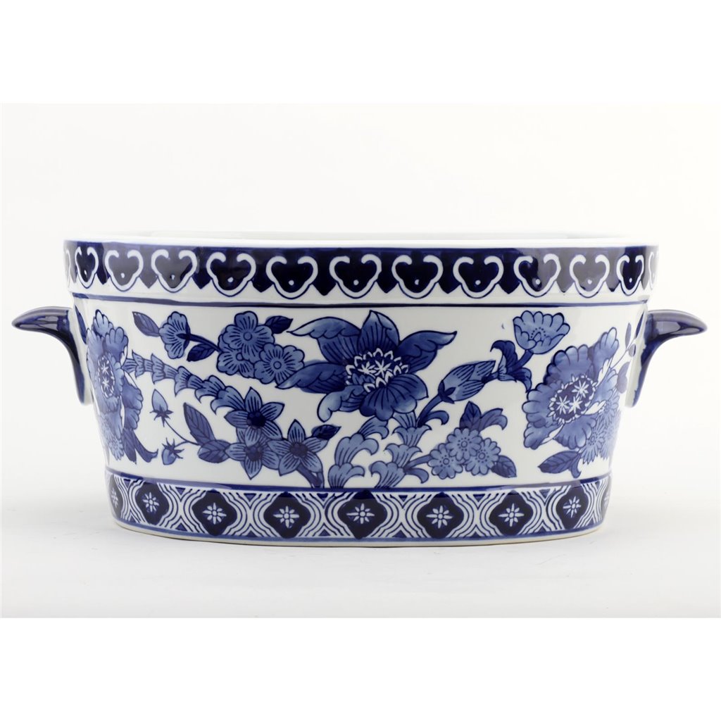 Danny's Fine Porcelain Home Decor Danny's Fine Porcelain Oval Basin 40931