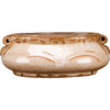 Danny's Fine Porcelain Home Decor Danny's Fine Porcelain Oval Footbath-Beige CM2015-1BG