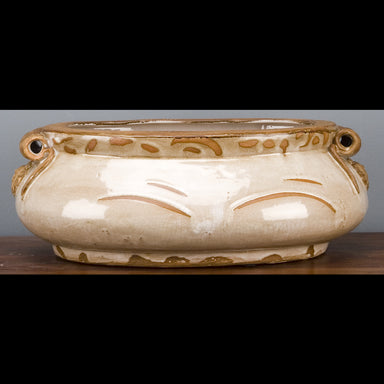 Danny's Fine Porcelain Home Decor Danny's Fine Porcelain Oval Footbath-Beige CM2015-1BG