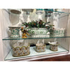 Danny's Fine Porcelain Home Decor Danny's Fine Porcelain Oval Footbath-Green Peony