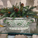 Danny's Fine Porcelain Home Decor Danny's Fine Porcelain Oval Footbath-Green Peony
