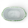 Danny's Fine Porcelain Home Decor Danny's Fine Porcelain Oval Footbath-Green Peony