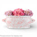 Danny's Fine Porcelain Home Decor Danny's Fine Porcelain Oval Footbath-Pink Peony