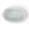 Danny's Fine Porcelain Home Decor Danny's Fine Porcelain Oval Footbath-Pink Peony