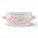 Danny's Fine Porcelain Home Decor Danny's Fine Porcelain Oval Footbath-Pink Peony