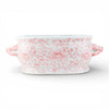 Danny's Fine Porcelain Home Decor Danny's Fine Porcelain Oval Footbath-Pink Peony