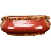 Danny's Fine Porcelain Home Decor Danny's Fine Porcelain Oval Footbath-Red CM2015-1RD