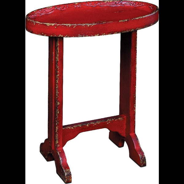 Danny's Fine Porcelain Home Decor Danny's Fine Porcelain Oval Tbl,Fire N1257