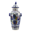 Danny's Fine Porcelain Home Decor Danny's Fine Porcelain Pagoda Lidded Jar - Multi-Color People 50975