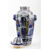 Danny's Fine Porcelain Home Decor Danny's Fine Porcelain Pagoda Lidded Jar - Multi-Color People 50975