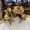 Danny's Fine Porcelain Home Decor Danny's Fine Porcelain Parrot And Bowl With Bronze Ormolu 60382