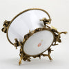 Danny's Fine Porcelain Home Decor Danny's Fine Porcelain Parrot And Bowl With Bronze Ormolu 60382