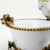 Danny's Fine Porcelain Home Decor Danny's Fine Porcelain Parrot And Bowl With Bronze Ormolu 60382