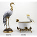 Danny's Fine Porcelain Home Decor Danny's Fine Porcelain Parrot And Bowl With Bronze Ormolu 60382