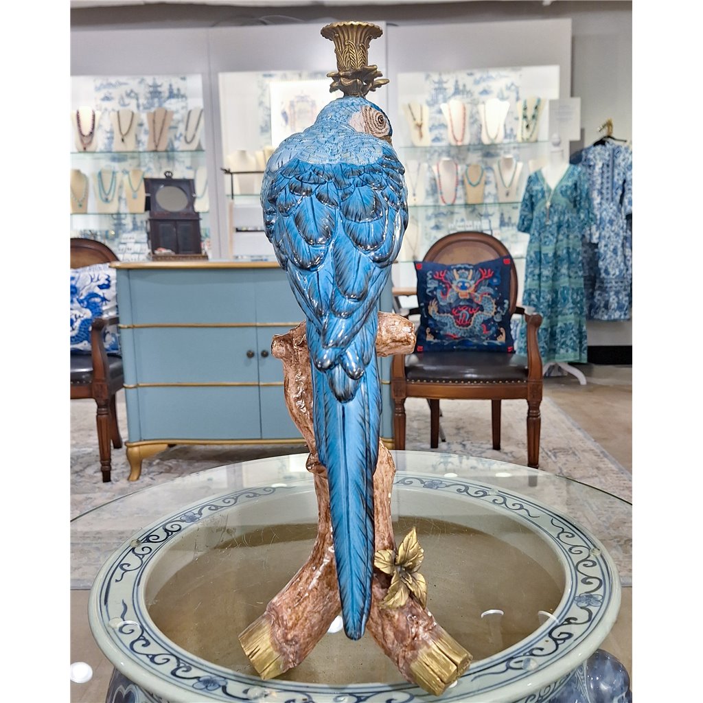 Danny's Fine Porcelain Home Decor Danny's Fine Porcelain Parrot Candle Holder 61004