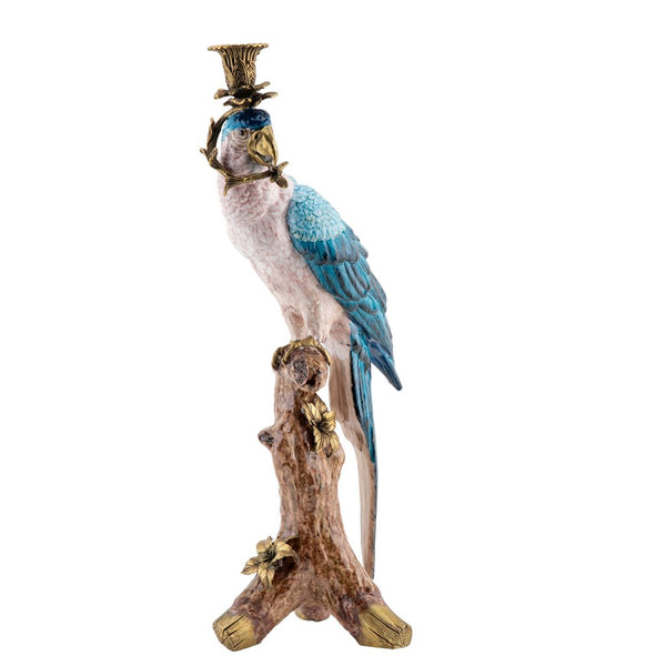 Danny's Fine Porcelain Home Decor Danny's Fine Porcelain Parrot Candle Holder 61005