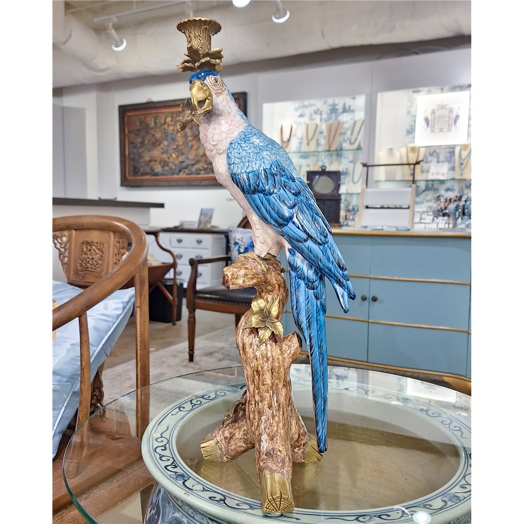 Danny's Fine Porcelain Home Decor Danny's Fine Porcelain Parrot Candle Holder 61005