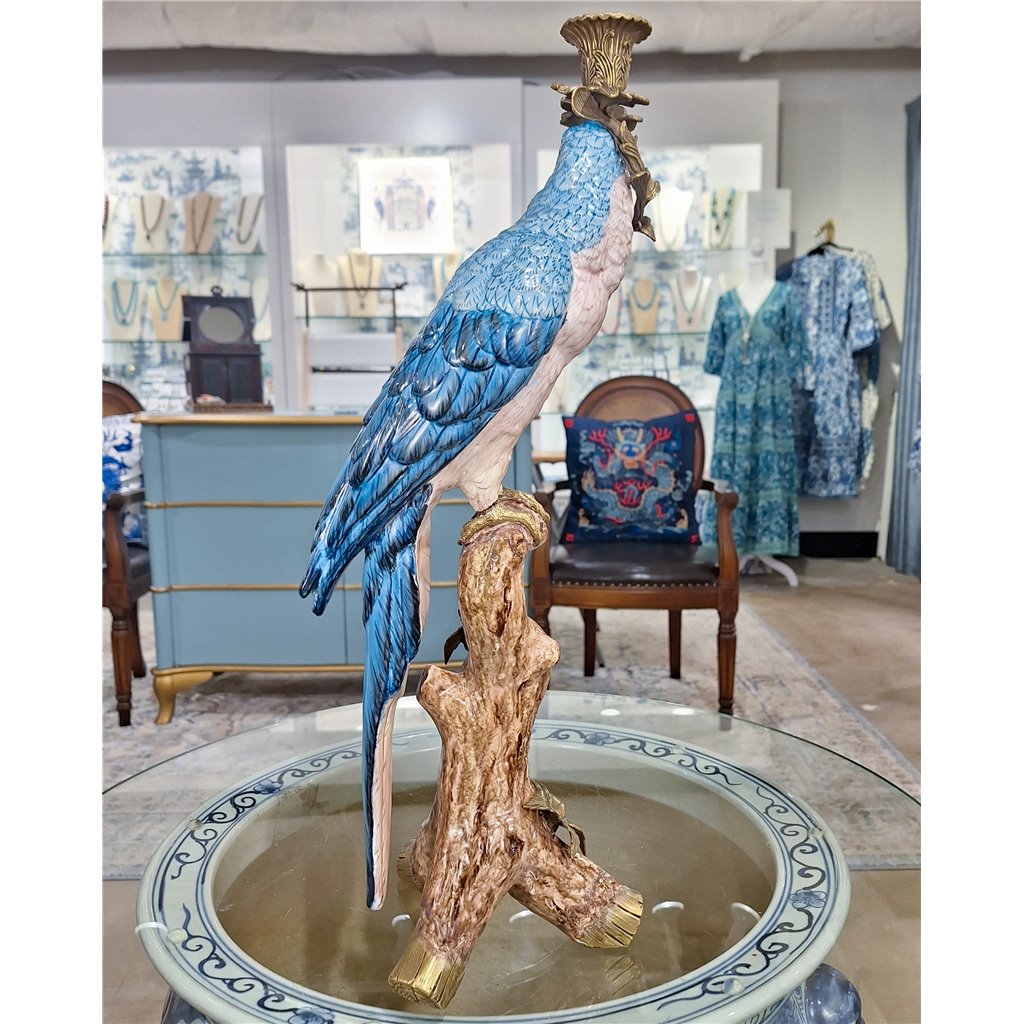 Danny's Fine Porcelain Home Decor Danny's Fine Porcelain Parrot Candle Holder 61005