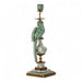 Danny's Fine Porcelain Home Decor Danny's Fine Porcelain Parrot Candle Holder with Bronze Ormolu- Verdant Flight (right) -Each