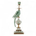 Danny's Fine Porcelain Home Decor Danny's Fine Porcelain Parrot Candle Holder with Bronze Ormolu- Verdant Flight (right) -Each