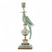 Danny's Fine Porcelain Home Decor Danny's Fine Porcelain Parrot Candle Holder with Bronze Ormolu- Verdant Flight (right) -Each