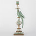 Danny's Fine Porcelain Home Decor Danny's Fine Porcelain Parrot Candle Holder with Bronze Ormolu- Verdant Flight (right) -Each