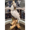 Danny's Fine Porcelain Home Decor Danny's Fine Porcelain Parrot Figure With Bronze Base 60361