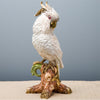 Danny's Fine Porcelain Home Decor Danny's Fine Porcelain Parrot Figure With Bronze Base 60361
