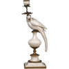Danny's Fine Porcelain Home Decor Danny's Fine Porcelain Parrot With Bronze- White Crackle 14131