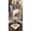 Danny's Fine Porcelain Home Decor Danny's Fine Porcelain Parrot With Bronze- White Crackle 14131