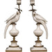 Danny's Fine Porcelain Home Decor Danny's Fine Porcelain Parrot With Bronze- White Crackle 14131