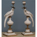 Danny's Fine Porcelain Home Decor Danny's Fine Porcelain Parrot With Bronze- White Crackle 14131