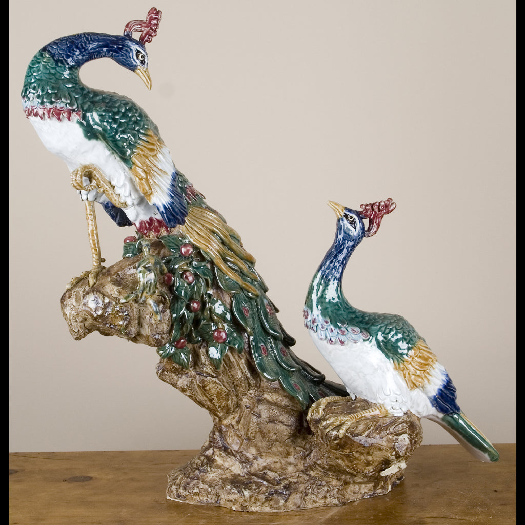 Danny's Fine Porcelain Home Decor Danny's Fine Porcelain Peacock KW48