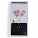 Danny's Fine Porcelain Home Decor Danny's Fine Porcelain Pink Tulip Wall Artrectangular Hanging Wall Art Featuring Two Stylized Pink - CLOSEOUT SAMPLE SALE
