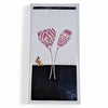 Danny's Fine Porcelain Home Decor Danny's Fine Porcelain Pink Tulip Wall Artrectangular Hanging Wall Art Featuring Two Stylized Pink - CLOSEOUT SAMPLE SALE